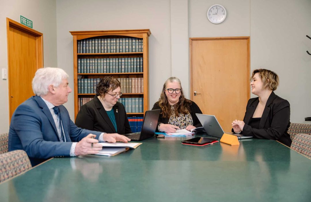 About Us — Our Lawyers in a Meeting — French Burt Partners Lawyers, New Zealand
